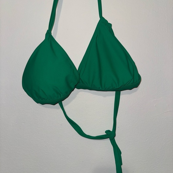 Zeraca Other - Green Triangle Bikini Set